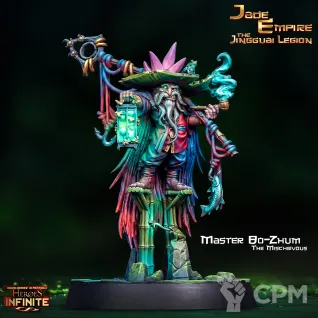 Описание картинки Master Bo Zhum the Mischievous от Manufactorum76 по цене 160руб | Свободный Рынок Миниатюр - СРМ
