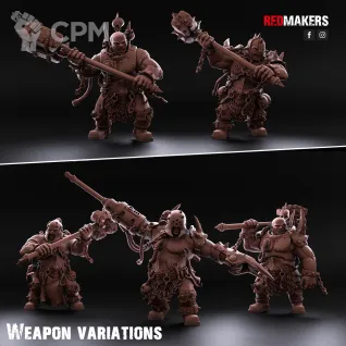 Описание картинки Traitor guard ogryn от Daniilfedyakov по цене 400руб | Свободный Рынок Миниатюр - СРМ
