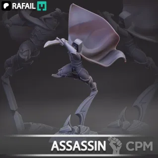 Описание картинки Assassin от Naggaroth Night по цене 500руб | Свободный Рынок Миниатюр - СРМ