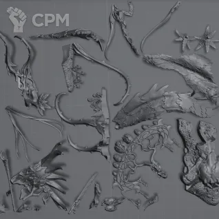 Описание картинки Sylvaneth Warsong Revenant от Silver Pendulum по цене 880руб | Свободный Рынок Миниатюр - СРМ