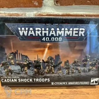 Описание картинки Cadian Shock Troops от WarhammerBaby по цене 5 150руб | Свободный Рынок Миниатюр - СРМ