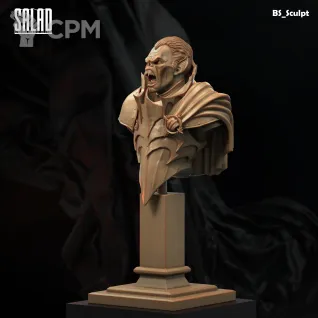 Описание картинки Abhorash (Bust) от Naggaroth Night по цене 2 000руб | Свободный Рынок Миниатюр - СРМ