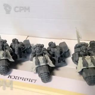 Описание картинки 3 Attack Bikes от Xero по цене 4 200руб | Свободный Рынок Миниатюр - СРМ