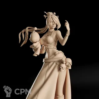 Описание картинки Lulu Фигурка (Final Fantasy) от GAS3TXD  по цене 2 900руб | Свободный Рынок Миниатюр - СРМ