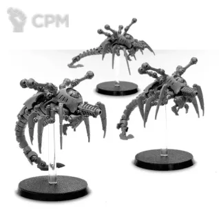 Описание картинки Canoptek Acanthrites от MrMetalHorror по цене 170руб | Свободный Рынок Миниатюр - СРМ
