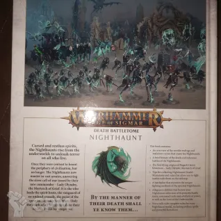 Описание картинки Games Workshop Warhammer Age of Sigmar Battletome Nighthaunt от Gy80 по цене 2 000руб | Свободный Рынок Миниатюр - СРМ