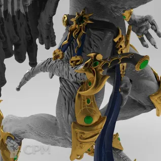 Описание картинки Kairos Fateweaver от Naggaroth Night по цене 4 500руб | Свободный Рынок Миниатюр - СРМ