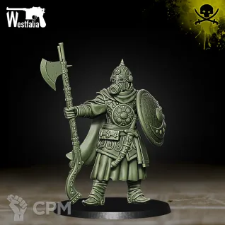 Описание картинки Beduins of Al Badia - Captain от PocketSized Prints по цене 200руб | Свободный Рынок Миниатюр - СРМ