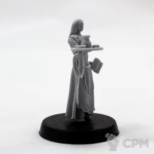 Описание картинки Барменша от Fantasy Minis по цене 250руб | Свободный Рынок Миниатюр - СРМ