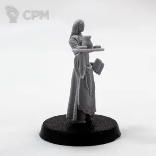 Описание картинки Barmaid 28mm от Fantasy Minis по цене 200руб | Свободный Рынок Миниатюр - СРМ