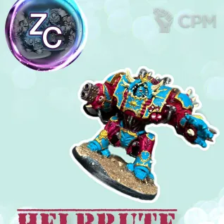 Описание картинки Helbrute(миниатюра с покрасом) от ZanozaCraft по цене 1 200руб | Свободный Рынок Миниатюр - СРМ