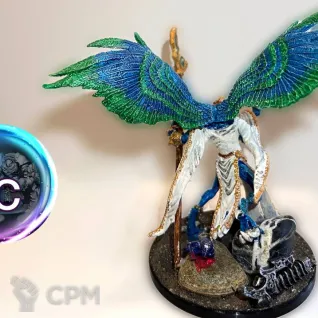 Описание картинки Daemon Prince от ZanozaCraft по цене 1 500руб | Свободный Рынок Миниатюр - СРМ