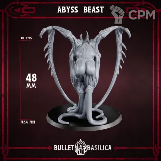 Описание картинки Abyss Beast от Manufactorum76 по цене 675руб | Свободный Рынок Миниатюр - СРМ