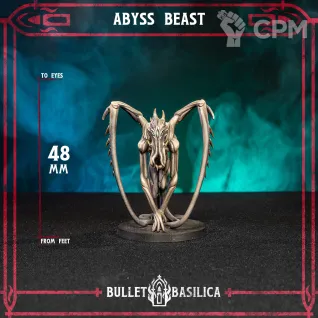 Описание картинки Abyss Beast от Manufactorum76 по цене 675руб | Свободный Рынок Миниатюр - СРМ