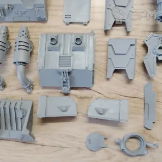 Описание картинки Achilles-Alpha Pattern Land Raider Upgrade. от Серж по цене 1 500руб | Свободный Рынок Миниатюр - СРМ