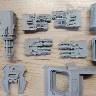 Описание картинки Achilles-Alpha Pattern Land Raider Upgrade. от Серж по цене 1 500руб | Свободный Рынок Миниатюр - СРМ
