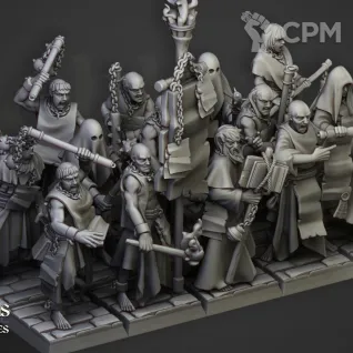 Описание картинки Fanatical Zealots от 3DPrintClub по цене 90руб | Свободный Рынок Миниатюр - СРМ