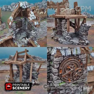 Описание картинки Канцелярия бургомистра от 3D Wargaming по цене 3 800руб | Свободный Рынок Миниатюр - СРМ