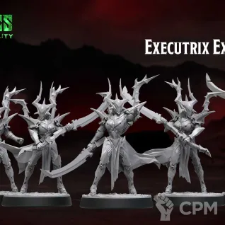 Описание картинки Executrix от Manufactorum76 по цене 800руб | Свободный Рынок Миниатюр - СРМ
