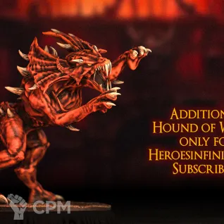 Описание картинки Hounds of Wrath от Troster по цене 850руб | Свободный Рынок Миниатюр - СРМ