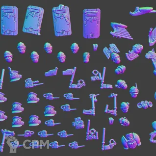Описание картинки Adeptus  Arbites Kill Team от Milestone по цене 1 200руб | Свободный Рынок Миниатюр - СРМ