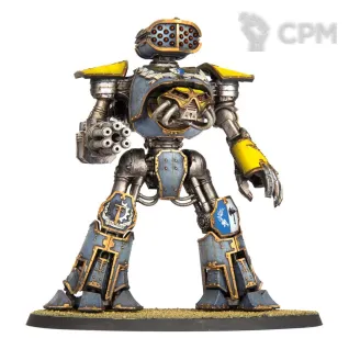 Описание картинки Reaver Battle Titan with Power Fist and Gatling Blaster от Vault Boy по цене 6 998руб | Свободный Рынок Миниатюр - СРМ