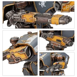 Описание картинки Warhound Scout Titans with Turbo-laser Destructors and Vulcan Mega-Bolters от Vault Boy по цене 7 498руб | Свободный Рынок Миниатюр - СРМ
