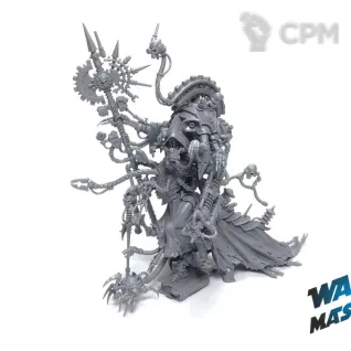 Описание картинки Adeptus Mechanicus Archmagus Belisarius Cawl от WARP Master по цене 1 580руб | Свободный Рынок Миниатюр - СРМ