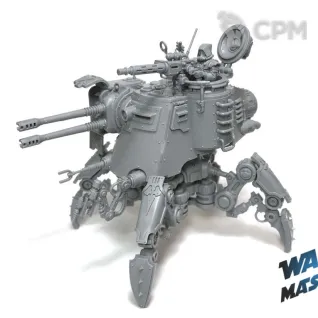 Описание картинки Adeptus Mechanicus Onager Dunecrawler от WARP Master по цене 2 180руб | Свободный Рынок Миниатюр - СРМ