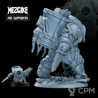 Описание картинки Nurgle Daemon Prince от Age of Printmar по цене 1 565руб | Свободный Рынок Миниатюр - СРМ