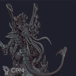 Описание картинки Norn Emissary / Norn Assimilator / Norn Annihilator от Кузница Миниатюр по цене 1 500руб | Свободный Рынок Миниатюр - СРМ
