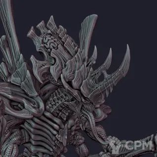 Описание картинки Norn Emissary / Norn Assimilator / Norn Annihilator от Кузница Миниатюр по цене 1 500руб | Свободный Рынок Миниатюр - СРМ