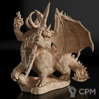 Описание картинки Mannoroth Фигурка (World of Warcraft) от GAS3TXD  по цене 6 200руб | Свободный Рынок Миниатюр - СРМ