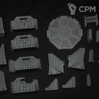 Описание картинки Aeges DefenceLine  32mm от R.E.print по цене 750руб | Свободный Рынок Миниатюр - СРМ
