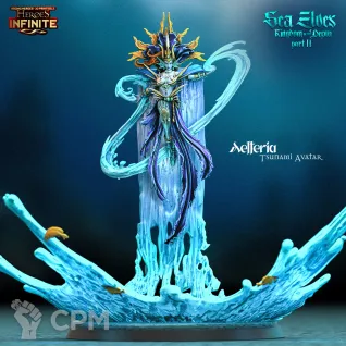Описание картинки Azlteria, Tsunami Avatar от Troster по цене 1 500руб | Свободный Рынок Миниатюр - СРМ