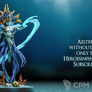 Описание картинки Azlteria, Tsunami Avatar - Without Wave от Troster по цене 400руб | Свободный Рынок Миниатюр - СРМ