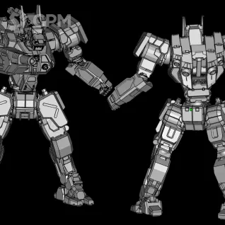 Описание картинки Wolfhound (L-35T-IS) WLF-3XJ от Mystery sHack по цене 300руб | Свободный Рынок Миниатюр - СРМ