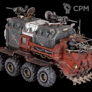 Описание картинки Cargo-8 Ridgehauler от Орки с наГорки по цене 3 500руб | Свободный Рынок Миниатюр - СРМ