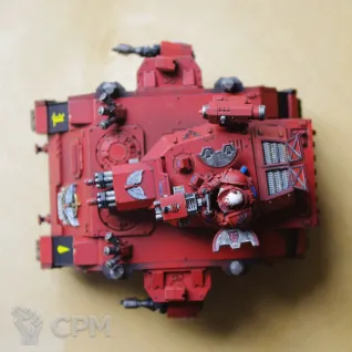 Описание картинки Blood Angels Baal Predator от Biosphere по цене 10 000руб | Свободный Рынок Миниатюр - СРМ