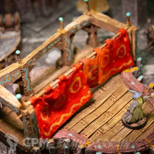 Описание картинки Музыкальная сцена - террейн для Нри, ДнД, Pathfinder от Big Brain Terrain по цене 1 950руб | Свободный Рынок Миниатюр - СРМ