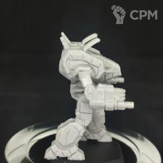 Описание картинки Archer ARC-5R (70 тонн) от Dwarf Pirate Foundry по цене 450руб | Свободный Рынок Миниатюр - СРМ