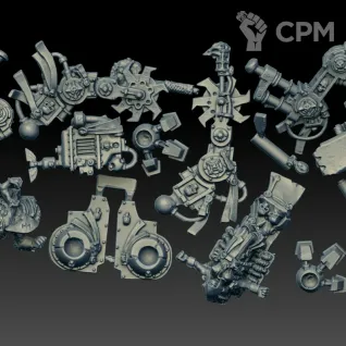 Описание картинки Penitent Engine (Scan) от AxeL's Forge по цене 900руб | Свободный Рынок Миниатюр - СРМ