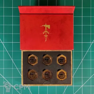 Описание картинки Age of Sigmar Dominion Limited Command Tokens (Markers) от Каджит по цене 9 498руб | Свободный Рынок Миниатюр - СРМ