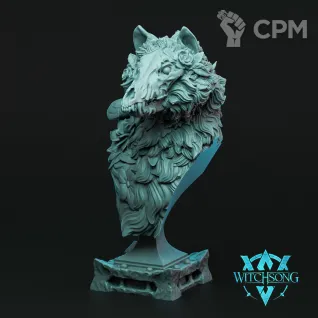 Описание картинки Bust - Lyks, Hades Howl от ADEPT M&P по цене 2 000руб | Свободный Рынок Миниатюр - СРМ