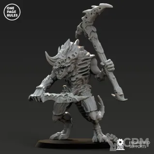 Описание картинки OPR Prime Warrior/Tyranid Prime от Laboratory of Chaos по цене 360руб | Свободный Рынок Миниатюр - СРМ
