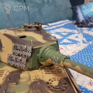 Описание картинки Радиоуправляемый танк King Tiger в масштабе 1:16 от Эктелион по цене 18 000руб | Свободный Рынок Миниатюр - СРМ