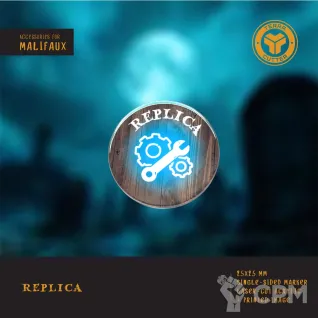 Описание картинки Malifaux Replica от TerraCutter по цене 35руб | Свободный Рынок Миниатюр - СРМ