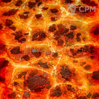 Описание картинки Магмовое озеро. Текстурная Подложка для НРИ и варгеймов от Big Brain Terrain по цене 3 950руб | Свободный Рынок Миниатюр - СРМ