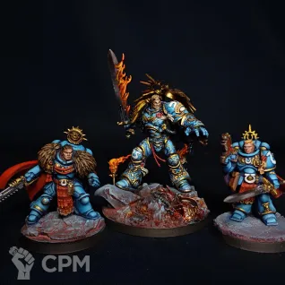 Описание картинки Vitrix Honour Guard   +  Guliman + Tit + Uriel от Maeglin по цене 12 500руб | Свободный Рынок Миниатюр - СРМ