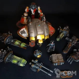 Описание картинки Canis Rex \ Knight Defender + Sir Hekhtur от Maeglin по цене 10 000руб | Свободный Рынок Миниатюр - СРМ